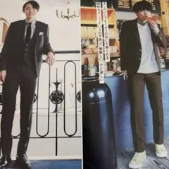 MEN'SNON-NOメンズノンノ2020.4豊田裕大切り抜き8P