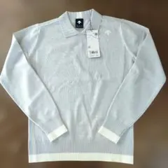 Z41新品ゴルフセーターjaspo M、グレー定価28000円