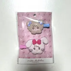 mikko ヘアクリップ　ヘアピン　ラテ　キャミー