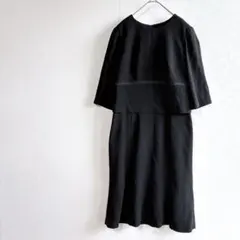 パーコレクション ブラックフォーマル ワンピース 冠婚葬祭 洋服の青山 礼服 M