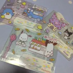 サンリオ アクリルスタンド ポチャッコ クロミ タキシードサム