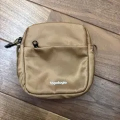 【300円スタート】Topologie ショルダーバッグ ベージュ　紐なし