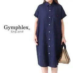 GYMPHLEX ジムフレックス フランダーズリネン シャツワンピース 12のサムネイル