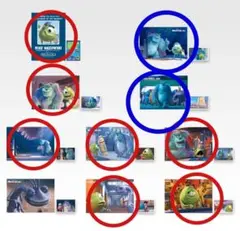 이치방쿠지 モンスターズインク J賞 ポスター＆ポストカード9種セット