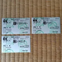 2026年 6月14日 現地応援馬券 単勝 4種類 G1 宝塚記念 - メルカリ
