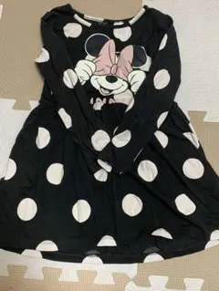 H&M ミニーマウス ポルカドットワンピース