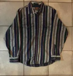 Eddie Bauer McKinley Flannel Lサイズ 80~90s