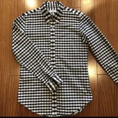 TOMORROWLAND チェックシャツ　ボタンダウンシャツ