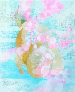 絵画 油絵 原画 抽象画 現代アートF4 - メルカリ