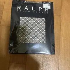 RALPH LAUREN チェック柄 ストッキング M-L