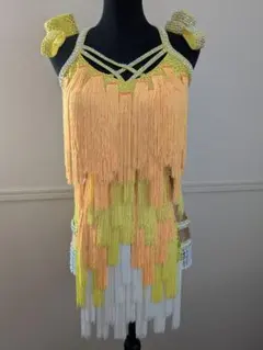 タカダンス フリンジドレス プロ使用 - メルカリ