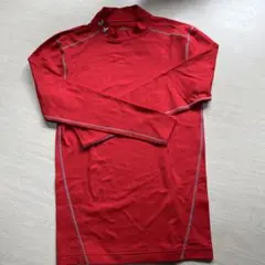 UNDER ARMOUR レッド 長袖シャツ　メンズ