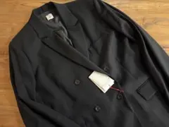 【最終値下げ】スーパー100s 尾州ウールスラックス ダブルテーラードジャケット CLEL core.】Super 100s Bishu Wool Double Tailored Jacket