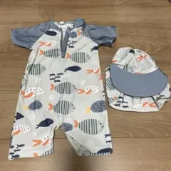 水着　帽子付き　100〜110