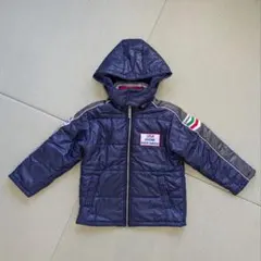 バナナグローブ 紺色 グレー 中綿 ジャケット 上着 アウター 120サイズ