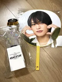 timelesz タイムレス MOMENTUM 猪俣周杜 うちわ　ペンライト