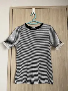 mysa closet 田中里奈さんコラボ　半袖プルオーバー　M ブラック