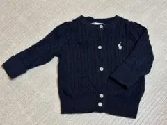 ラルフローレン ネイビー カーディガン