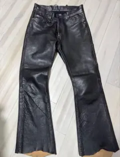 旧REAL McCOYS BUCO 初期 茶芯 馬革 レザーパンツ w29 - メルカリ