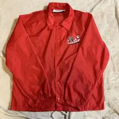 『Trimark 』90sヴィンテージナイロンコーチジャケット XL 赤　レッドのサムネイル