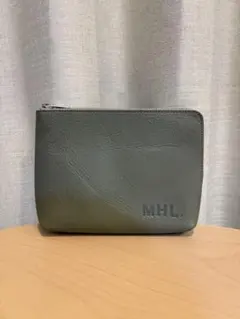 MHL. レザーポーチ (SAGE)のサムネイル