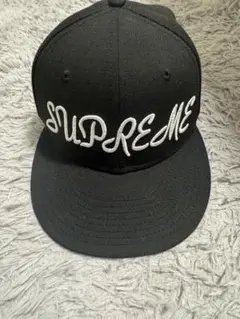 SUPREME 59FIFTY キャップ ブラック