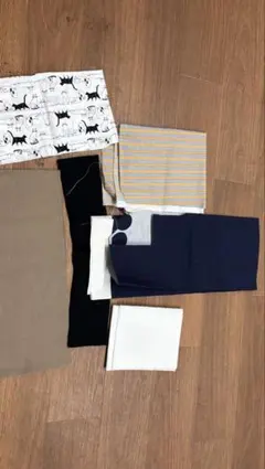 はぎれ 布地 まとめ売り リブ　ハンドメイド