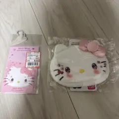 ハローキティ　50周年　シール　ポーチ