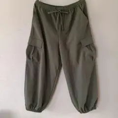 カーゴパンツ 裾ゴム仕様