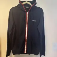OUTDOOR パーカー XL 黒 赤ライン ジップのサムネイル