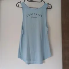 JAZZERCISE タンクトップ ライトブルー　M