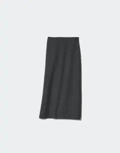 UNIQLO ブラッシュドジャージナロースカート 丈短め M