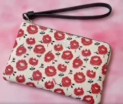 COACH ★花柄ポーチ