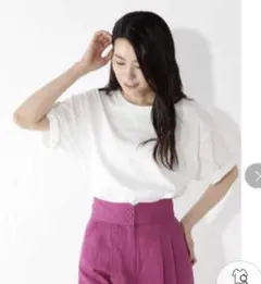 ナチュラルビューティーベーシック　オーバーサイズＴシャツ