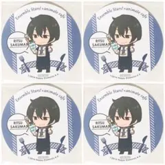 新品★あんスタ★Knights【朔間凛月】アニカフェ★特典★コースター★4セット