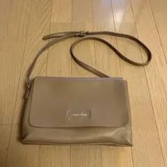Legato Largo ベージュ お財布ショルダーバッグ