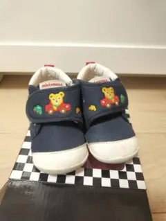 ミキハウス ベビーシューズ 13.0 ネイビー