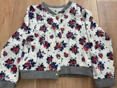 【お値下げ】Petit Bateau 花柄カーディガン 110cm