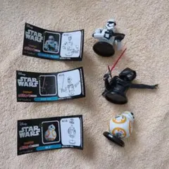 （美品）チョコエッグ　スター・ウォーズ フィギュア 3体セット