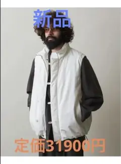 新品未開封❗️ steven alan ダルマベスト L ホワイト 2025年最新】ダルマジャケット steven alan ベストの人気