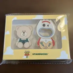 Starbucks Toy Story 5 マグネット　栓抜き　韓国　非売品のサムネイル
