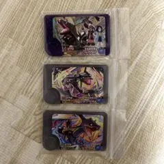 ポケモンフレンダ　黒レックウザ3枚セット　ワンダーピック