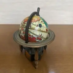 美品★アンティーク 地球儀型 鉛筆削り レトロ かわいい 置物 インテリア