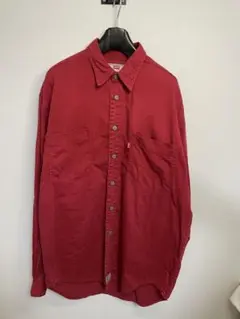 Levi's リーバイス RED TAB レッドタブ ワークシャツ レッド 長袖