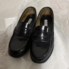 【️最終値下げ】HARUTA 黒 レザー ローファー 26 EEE 中敷