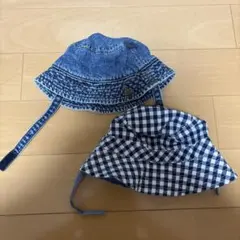 babyGap デニム バケットハット 44cm 2個のサムネイル