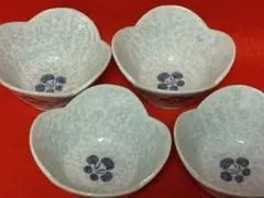 小鉢　4客　昭和レトロ