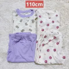 バースデイ くまさん いちご 半袖パジャマ 2セット