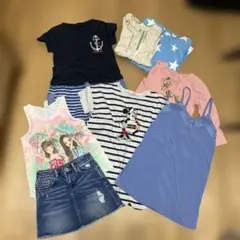 子供服セット　ワンピース　半袖　110