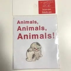アイロンシールワッペン　犬